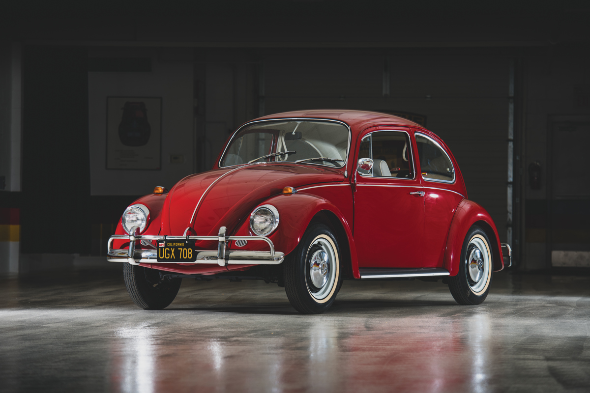 1967 Volkswagen Beetle Deluxe Sedan offered at RM Sotheby’s The Taj Ma Garaj Collection live auction 2019
